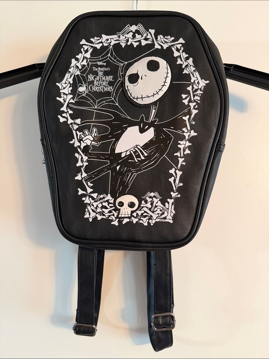 Disney Other - The Nightmare Before Christmas Jack Skellington Black Backpack